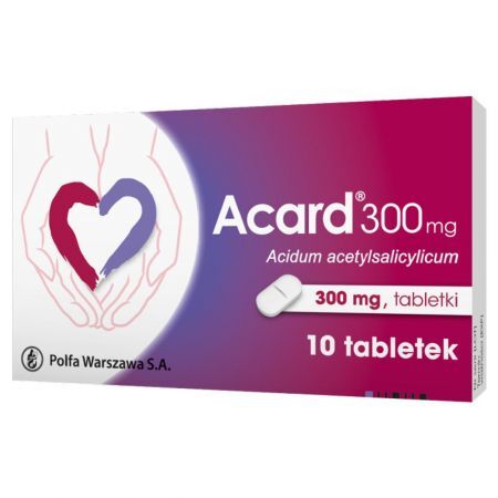 Acard 300 mg x 10 tabl.