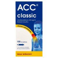 ACC Classic 20 mg/ml Roztwór doustny smak wiśniowy 100 ml