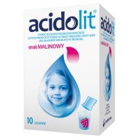 Acidolit (smak malinowy) proszek, 10 sasz