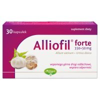 Alliofil Forte 350 + 50 mg Suplement diety 30 sztuk