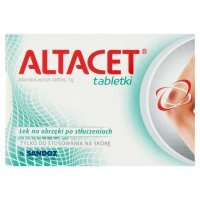 Altacet 1 g Lek na obrzęki po stłuczeniach 6 sztuk