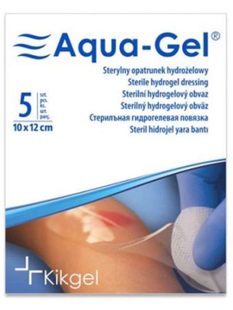 Aqua-Gel opatrunek hydrożelowy 10x12 cm, 1 szt.