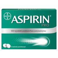 Aspirin Pro Tabletki powlekane 8 tabletek