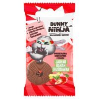 Bunny Ninja Przekąska owocowa o smaku jabłko banan truskawka 15 g