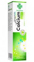 Calcium z Witaminą C tabletki musujące o smaku cytrusowym ŚWIAT ZDROWIA, 20 tbl