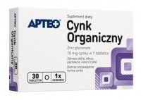 Cynk organiczny APTEO, 30 tbl
