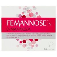Femannose N D-mannoza Wyrób medyczny saszetki 14 sztuk