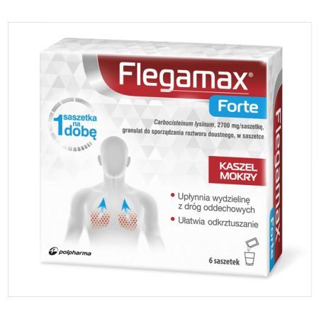 Flegamax Forte granulat, 6 sasz.