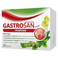 Gastrosan caps Trawienie kapsułki, 30 kaps.
