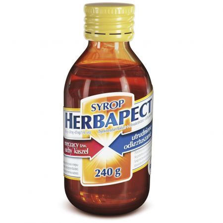 Herbapect syrop bez cukru, 240 g