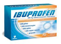 Ibuprofen Aflofarm tabletki drażowane 200 mg, 10 tbl