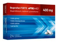 Ibuprofen APTEO MED tabletki powlekane 400 mg, 24 tbl