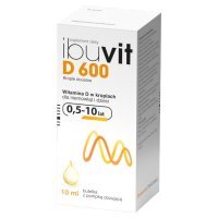 Ibuvit D 600 krople doustne 600 j.m., 10 ml