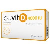 Ibuvit D3 4000 IU x 60 kaps.