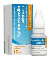 Xylometazolin aerozol do nosa 1 mg/ml APTEO MED, 10 ml