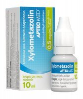 Xylometazolin aerozol do nosa 0,5 mg/ml APTEO MED, 10 ml