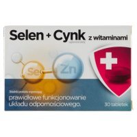 Selen + Cynk z witaminami tabletki, 30 tbl