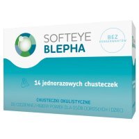 Softeye Blepha chusteczki okulistyczne, 14 szt.