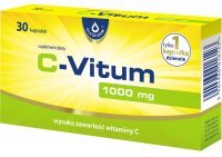 C-Vitum Witamina C 1000 mg kapsułki, 30 kaps.