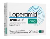 Loperamid APTEO MED kapsułki twarde 2 mg, 20 kaps.