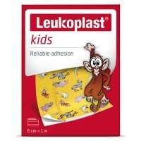 Leukoplast Kids plaster do cięcia dla dzieci 6cm x 1m, 1 szt.