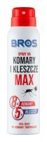 BROS Spray odstraszający komary i kleszcze MAX, 90 ml
