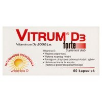 Vitrum Suplement diety D₃ 2000 j.m. forte 60 sztuk