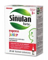 Sinulan Express Forte Junior aerozol do nosa, 20 ml