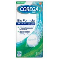 Corega Tabs Bio Formuła tabletki do czyszcenia, 136 tbl