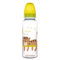 Butelka wąska żółta Africa Canpol Babies 59/200, 250ml