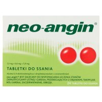 Neo-angin Tabletki do ssania 24 sztuki