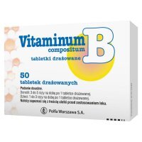 Vitaminum B COMPOSITUM 50 drażetek