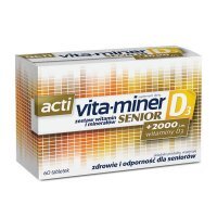 Acti Vita-Miner Senior D3 tabletki, 60 tbl