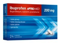 Ibuprofen APTEO MED tabletki powlekane 200 mg, 24 tbl