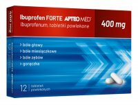 Ibuprofen APTEO MED tabletki powlekane 400 mg, 12 tbl