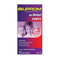 Ibuprom dla dzieci Forte, zawiesina doustna, 100 ml