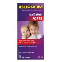 Ibuprom dla dzieci Forte, zawiesina doustna 0,2g/5ml, 150 ml