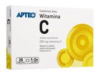Witamina C  200 mg APTEO tabletki powlekane, 25 tbl