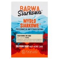 BARWA siarkowa - Mydło siarkowe antybakteryjne, 100 g