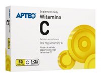Witamina C 200 mg APTEO tabletki powlekane, 50 tbl