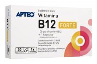 Witamina B12 FORTE APTEO, 30 kaps.