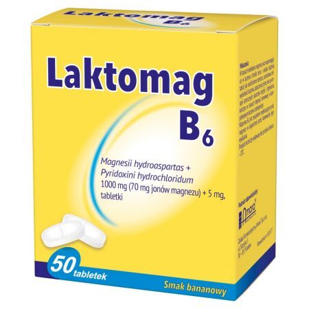 Laktomag B₆ Produkt leczniczy 50 sztuk