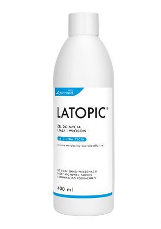 LATOPIC® Żel do mycia ciała i włosów, 400 ml