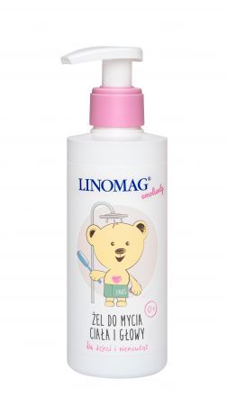 LINOMAG® Żel do mycia ciała i głowy, 200 ml