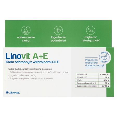 Linovit A+E Krem ochronny z witaminami A i E 50 g