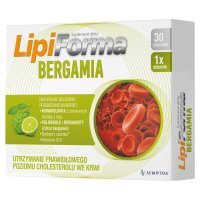 LipiForma Bergamia Suplement diety 14,87 g (30 sztuk)