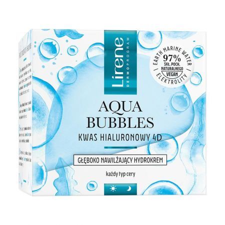 Lirene Aqua Bubbles Głęboko nawilżający hydrokrem 50 ml