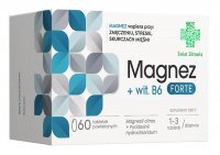 Magnez + wit. B6 Forte ŚWIAT ZDROWIA, 60 tbl