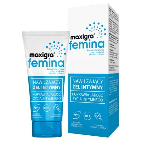 Maxigra Femina Nawilżający Żel Intymny, 75 ml