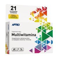 Multiwitamina APTEO tabletki powlekane, 60 tbl